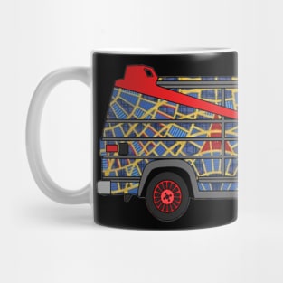 A-Team Van - DragonCon Marriott Carpet Pattern Mug